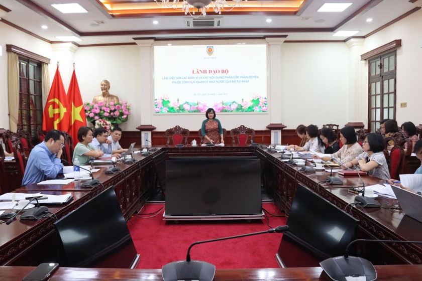 Phân cấp tối đa, tách biệt các nội dung để tạo điều kiện cho địa phương thực hiện